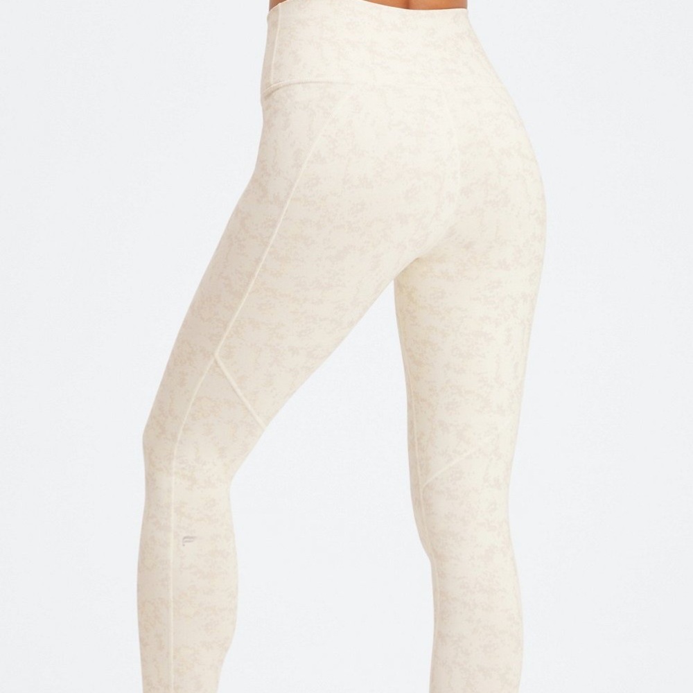 PowerHold by Fabletics NWT Soft White High-Waisted 7/8 Legging Size Small